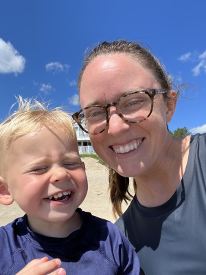 Beach in Maine
