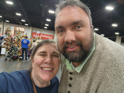 We enjoy going to the Christmas Festival of Trees in December.