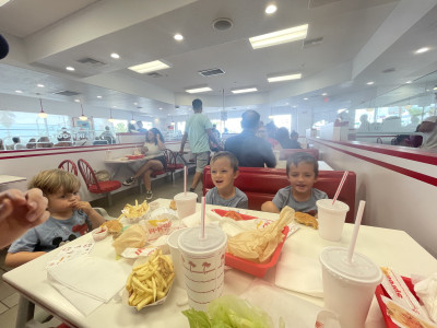 In and Out is a frequent place for us.  We love it!