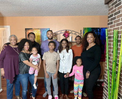 Family time and lots of laughs.