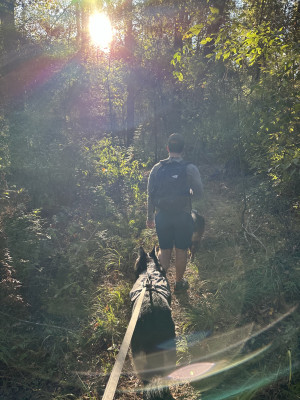 Morning hike about an hour from our house!