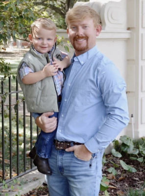 Uncle Griffin and cousin Beckett 