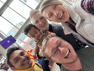 Circus time with Uncle Braxton and Tio Malaquias!