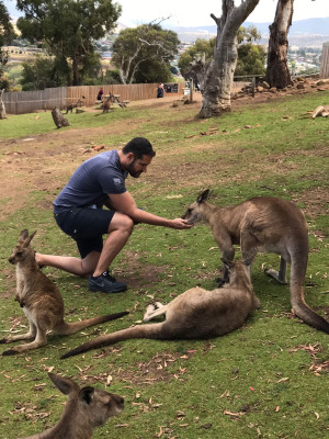 Antonio loves animals