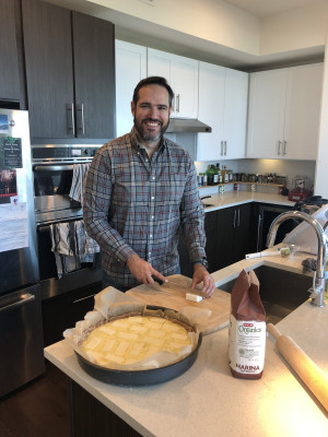 Antonio loves cooking