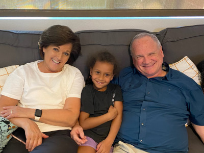 We love when Grandma and Grandpa visit!
