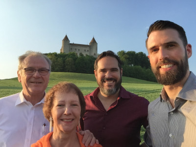 Raphael's family lives in the French-speaking part of Switzerland.