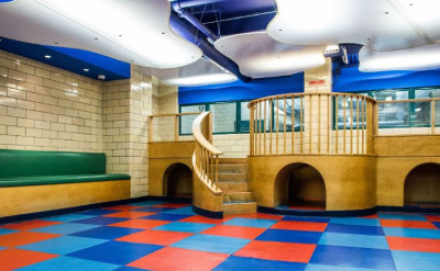 Our apartment complex has even an indoor playground