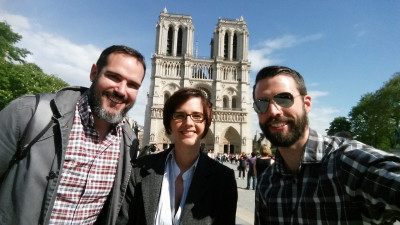 Raphael's sister used to live in Paris and hold a special place in Raphael and Antonio's hearts