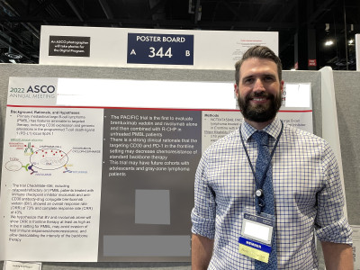Raphael does medical research to help patients stay healthy