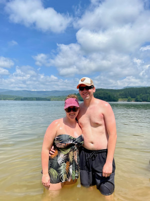 Even the boat battery dying can't ruin our day on the lake! 