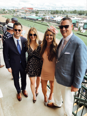 Kentucky Derby with our best friends.