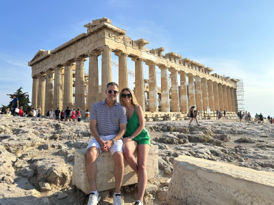 The Acropolis in Athens, Greece