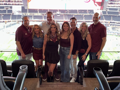 Good friends at an A&M game.