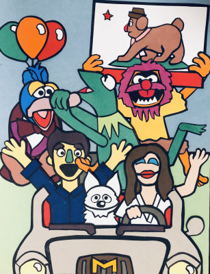 Muppets! A sample of Mike’s
card-making handiwork