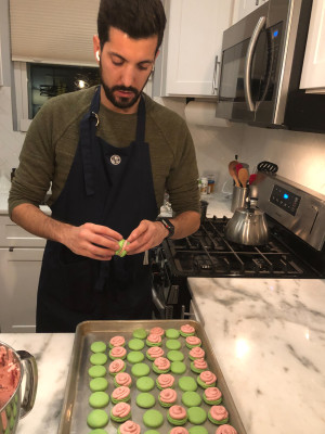John’s a master macaron pastry chef!