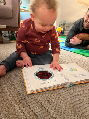 Ben loves to read