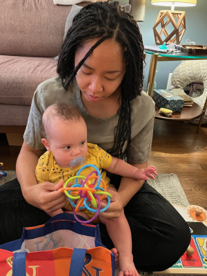 Ben with Aunt Aerica
