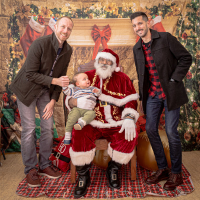 Meeting Santa!