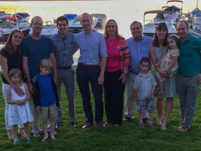 Mike’s family in upstate NY