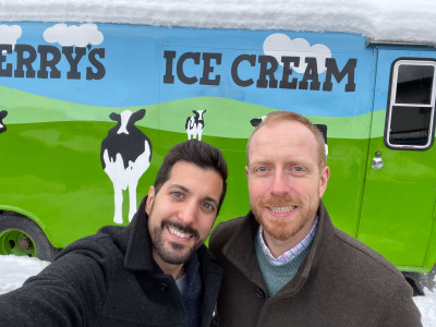 At the Ben & Jerry’s factory