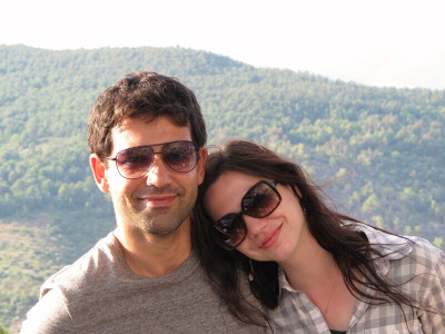 Our first holiday together, visiting Rudolph’s family in Fiuggi, Italy.