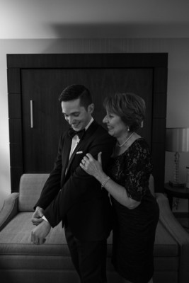 Katie (Jim's mom) was so proud!