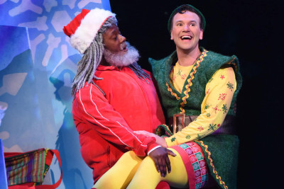 David’s favorite role ever: Buddy the Elf!