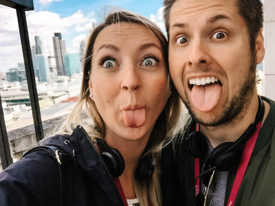 Love a good tongue out selfie ;P 