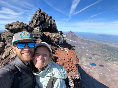 We love hiking in the mountains