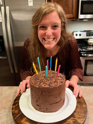 Cake made by April