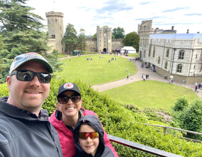 Warwick Castle in England 2025
